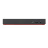 Lenovo - 40B00300EU base para portátil y replicador de puertos Alámbrico Thunderbolt 4 Negro, Rojo