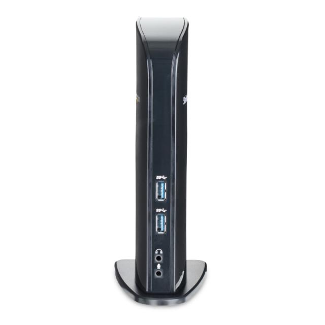 StarTech.com - Docking Station USB 3.0 de 2 Monitores para Portátil - HDMI y DVI/VGA - Hub Ladrón 6x USB-A - GbE - Audio - Repli