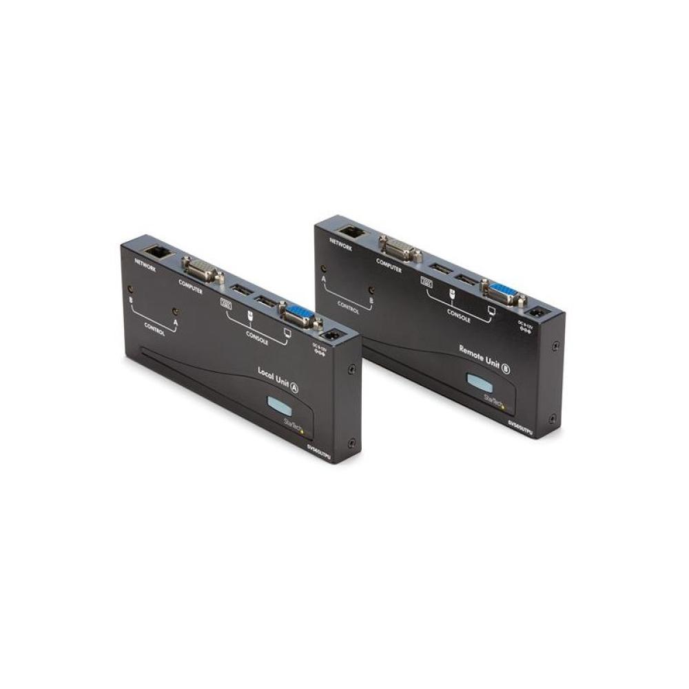 StarTech.com - Extensor de Consola KVM por Cat 5 Ethernet (150m) con USB y Vídeo VGA