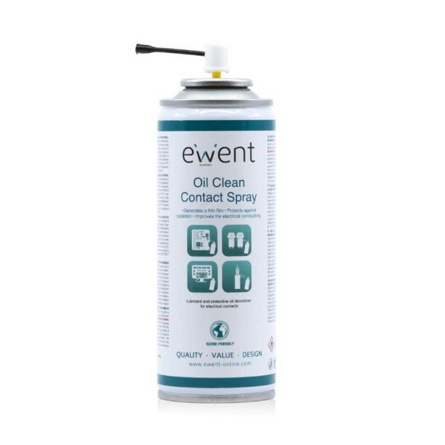Ewent - EW5615 kit de limpieza para computadora Espray para limpieza de equipos 200 ml