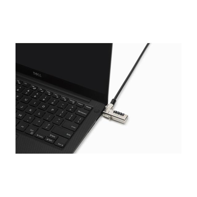 Kensington - Candado fino de combinación N17 para portátiles con ranuras tipo "wedge"