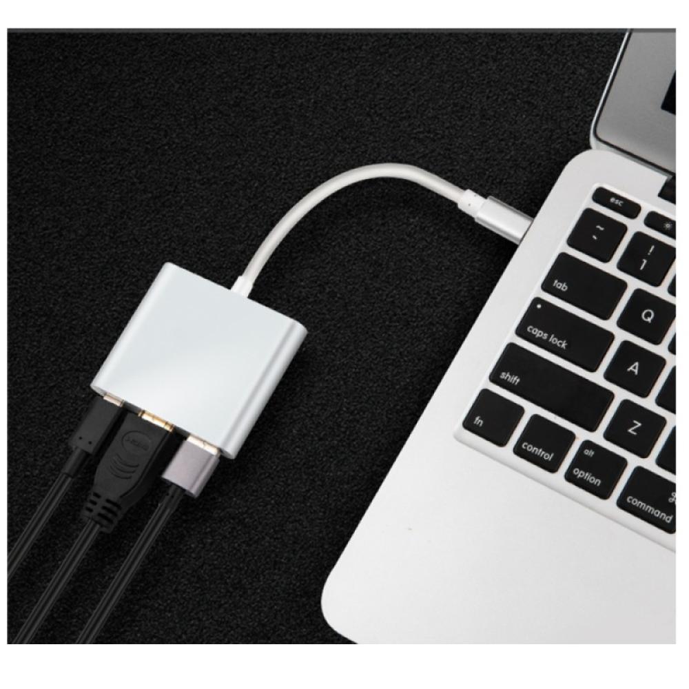 SilverHT - Logan 4K+ HDMI USB C USB 3.0