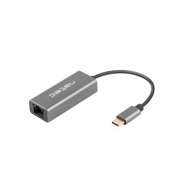 NATEC - Cricket USB 3.2 Gen 1 (3.1 Gen 1) Type-C Gris