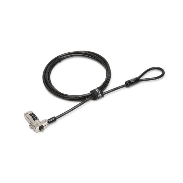 Kensington - Candado fino de combinación N17 para portátiles con ranuras tipo "wedge"