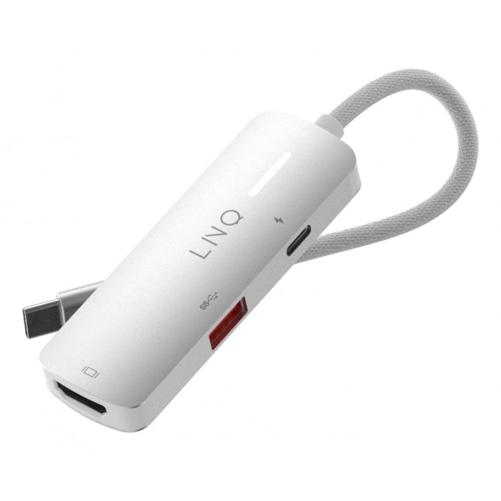 LINQ - 4K HDMI Adapter with PD and USB-A