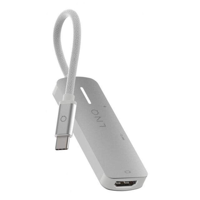 LINQ - 4K HDMI Adapter with PD and USB-A