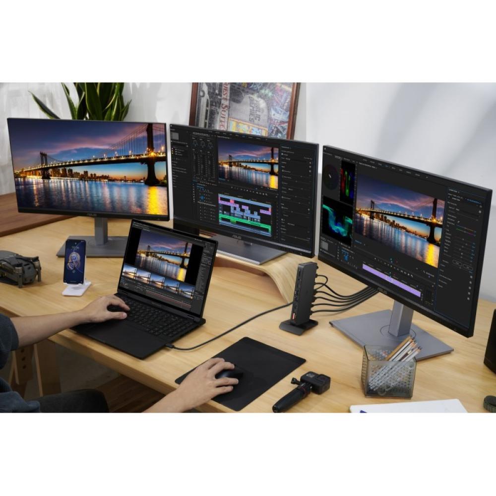 ASUS - Triple 4K Thunderbolt 4 Dock DC500