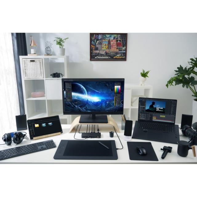 ASUS - Triple 4K Thunderbolt 4 Dock DC500