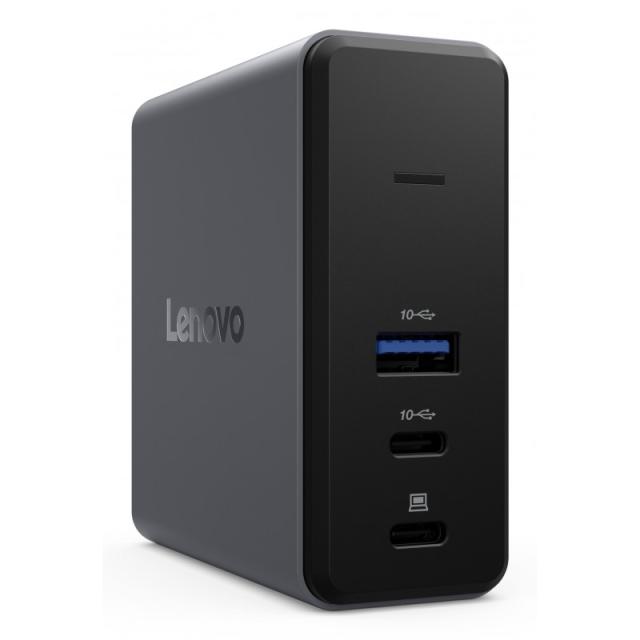 Lenovo - G0AE0065EU base para portátil y replicador de puertos Alámbrico USB 3.2 Gen 1 (3.1 Gen 1) Type-C Negro, Gris