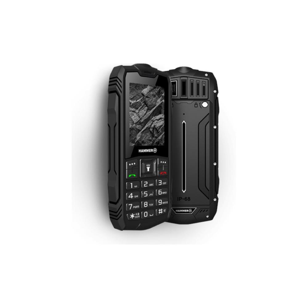 myPhone - Hammer Rock 6,1 cm (2.4") 155 g Negro Teléfono con cámara