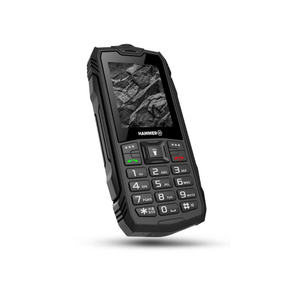myPhone - Hammer Rock 6,1 cm (2.4") 155 g Negro Teléfono con cámara