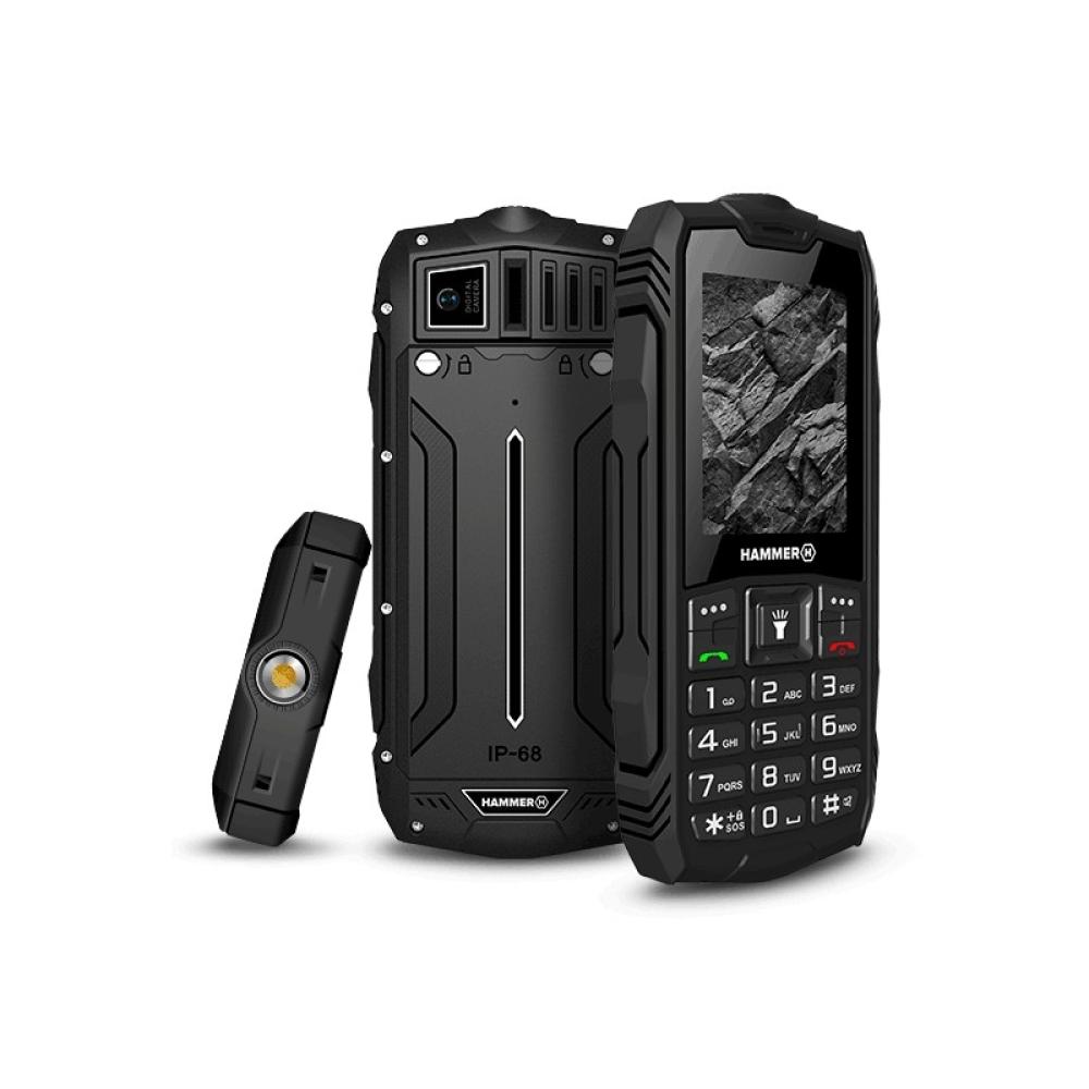 myPhone - Hammer Rock 6,1 cm (2.4") 155 g Negro Teléfono con cámara