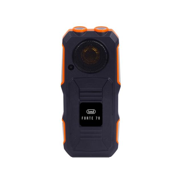 Trevi - Forte 70 6,1 cm (2.4") Negro, Naranja