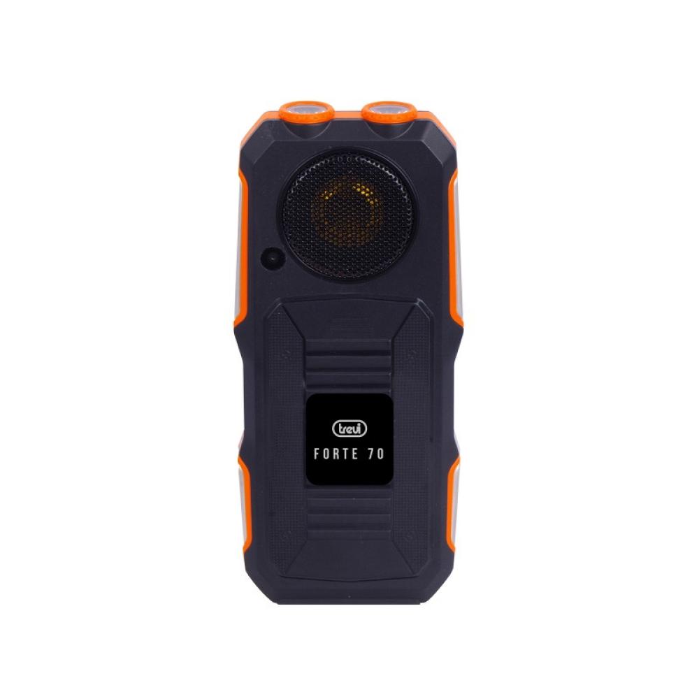 Trevi - Forte 70 6,1 cm (2.4") Negro, Naranja