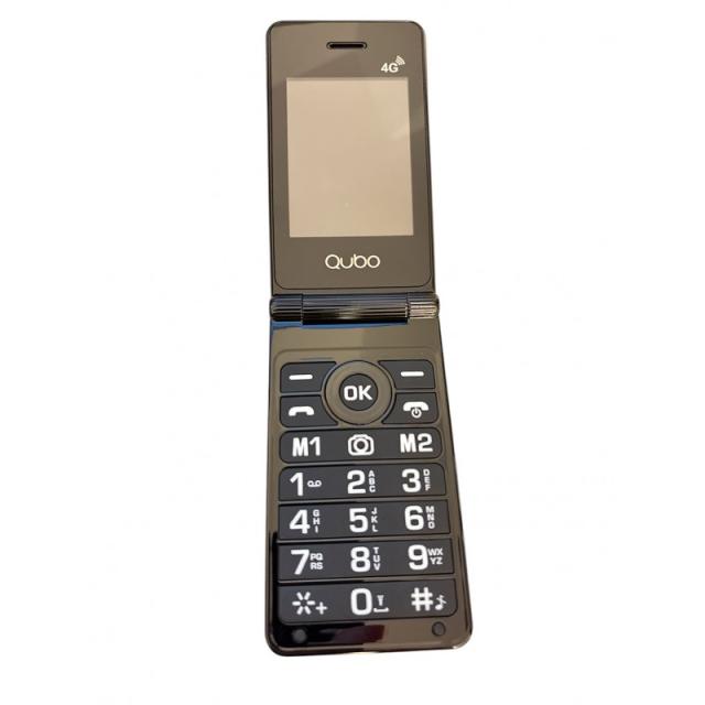 Qubo - X28 4G 7,11 cm (2.8") Negro Teléfono con cámara