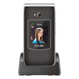 Beafon - SL645 LTE 7,11 cm (2.8") 120 g Negro, Plata Teléfono para personas mayores