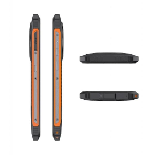 Cubot - King Kong ES 16,5 cm (6.5") SIM doble Android 14 4G USB Tipo C 6 GB 128 GB 5100 mAh Negro, Naranja