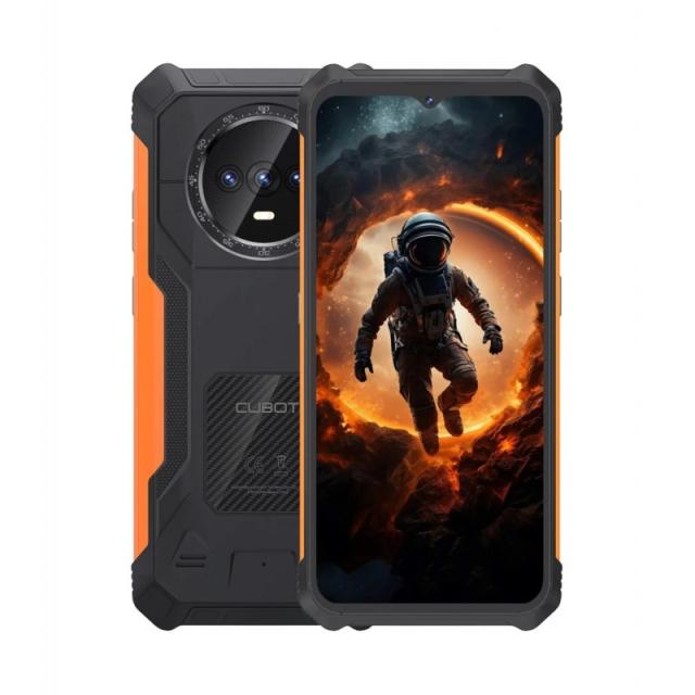 Cubot - King Kong ES 16,5 cm (6.5") SIM doble Android 14 4G USB Tipo C 6 GB 128 GB 5100 mAh Negro, Naranja