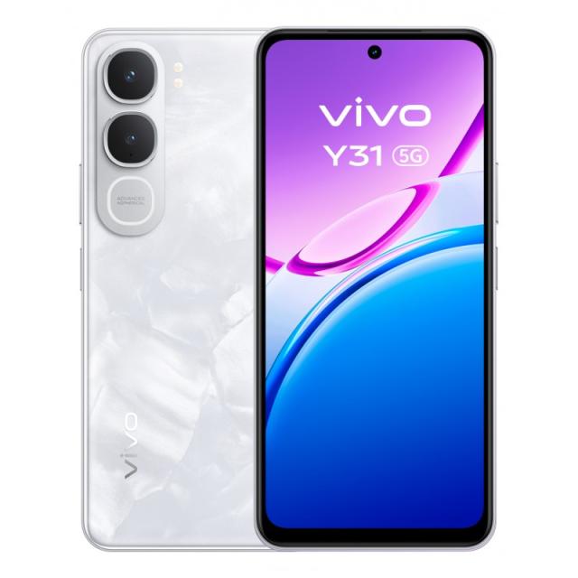 VIVO - Y31 5G 17,1 cm (6.72") Android 15 USB Tipo C 6 GB 256 GB 6500 mAh Blanco