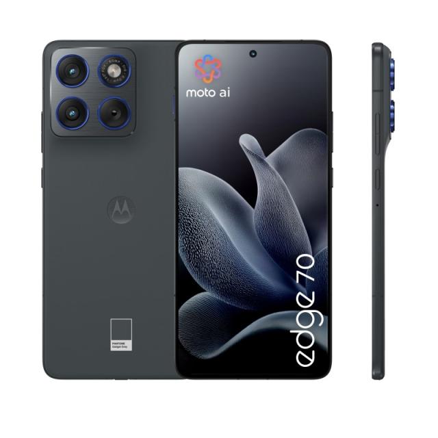 Motorola - edge 70 17 cm (6.7") SIM doble Android 16.0 5G USB Tipo C 12 GB 512 GB 4800 mAh Gris