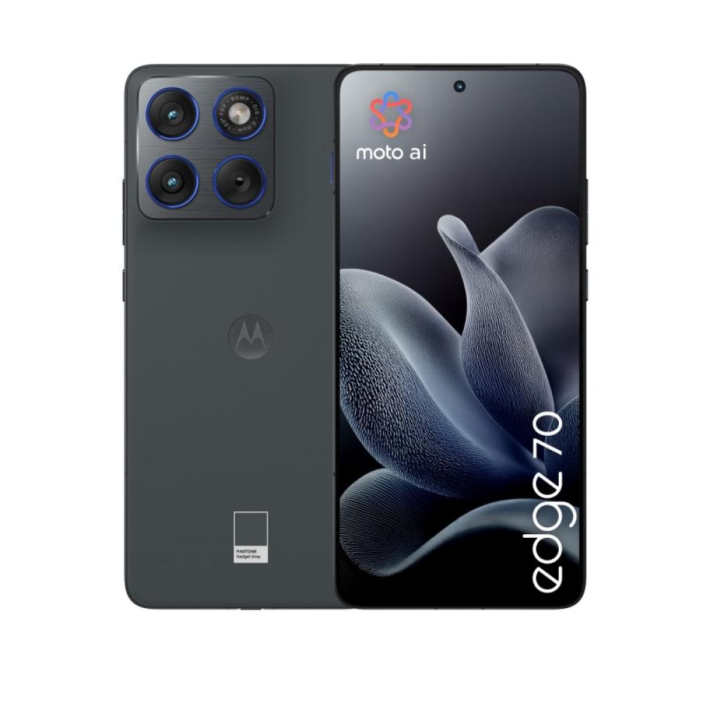 Motorola - edge 70 17 cm (6.7") SIM doble Android 16.0 5G USB Tipo C 12 GB 512 GB 4800 mAh Gris