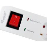 Equip - 245554 base múltiple 1,8 m 5 salidas AC Interior Blanco