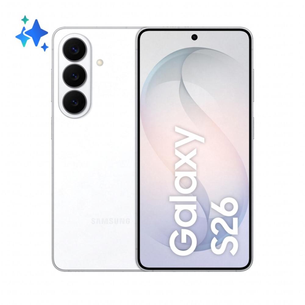 Samsung - Galaxy S26 16 cm (6.3") SIM doble Android 16.0 5G USB Tipo C 12 GB 512 GB 4300 mAh Blanco