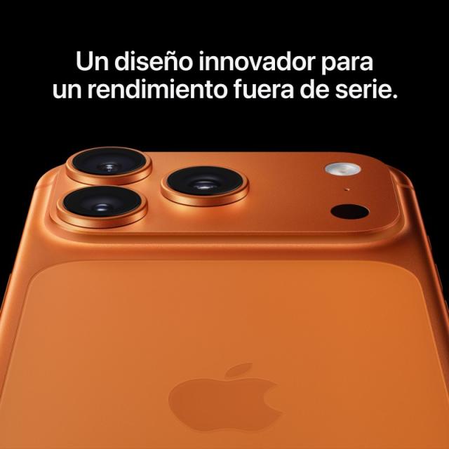 Apple - iPhone 17 Pro Max 17,5 cm (6.9") SIM doble iOS 26 5G USB Tipo C 2 TB Naranja