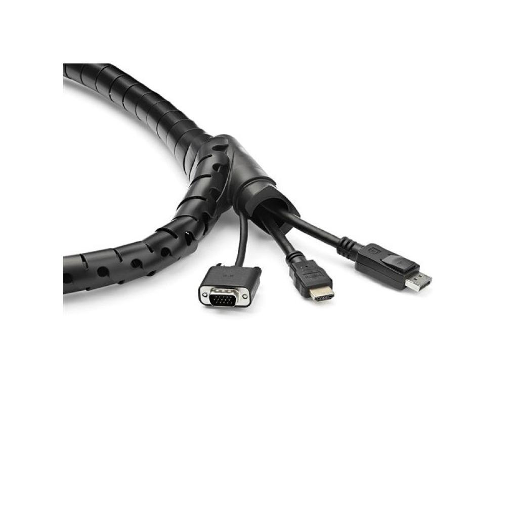 StarTech.com - Manga de 2,5m en Espiral para Gestión de Cableado con Diámetro de 45mm
