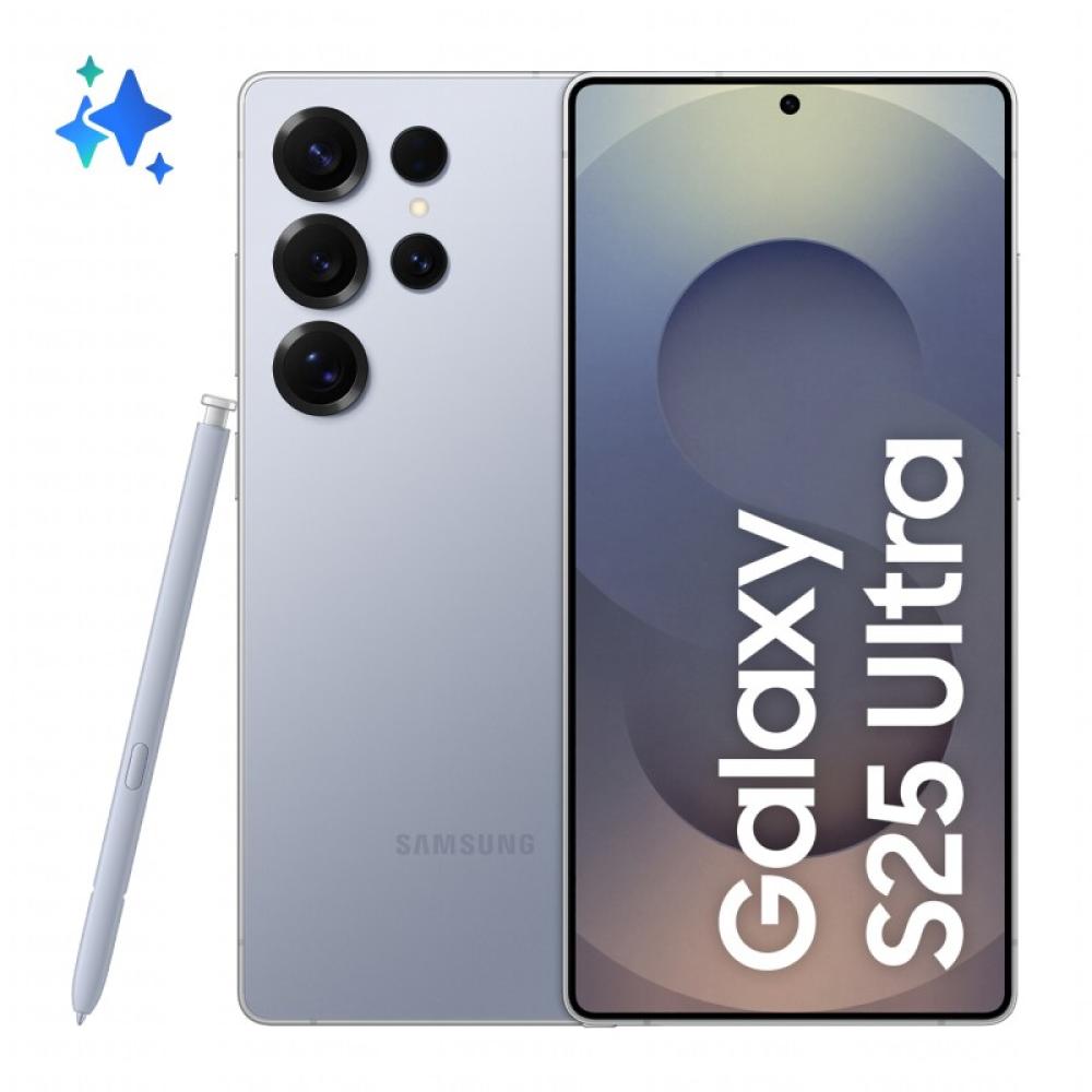 Samsung - Galaxy S25 Ultra 17,5 cm (6.9") SIM doble Android 15 5G USB Tipo C 12 GB 512 GB 5000 mAh Azul, Plata, Titanio