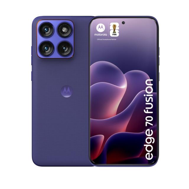 Motorola - edge 70 fusion 17,2 cm (6.78") SIM doble Android 16.0 5G USB Tipo C 8 GB 256 GB 5200 mAh Violeta