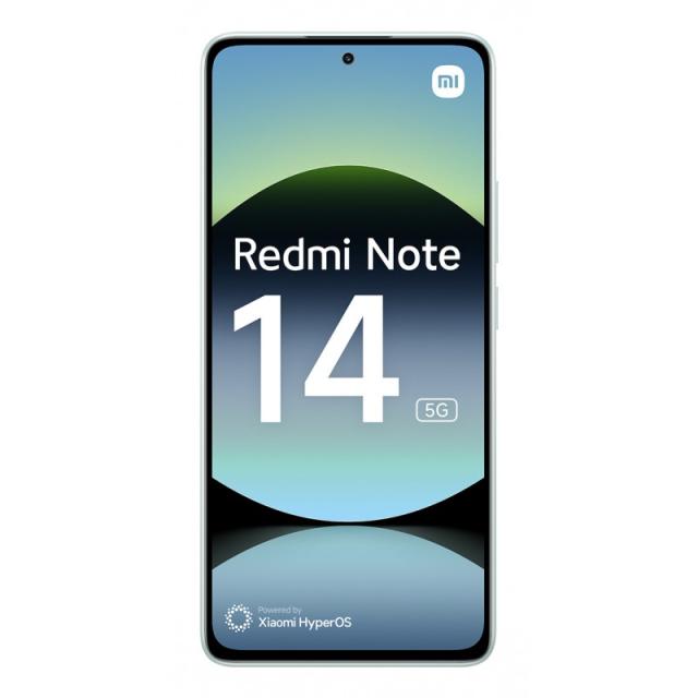 Xiaomi - Redmi Note 14 5G 16,9 cm (6.67") Ranura híbrida Dual SIM USB Tipo C 8 GB 256 GB 5110 mAh Verde