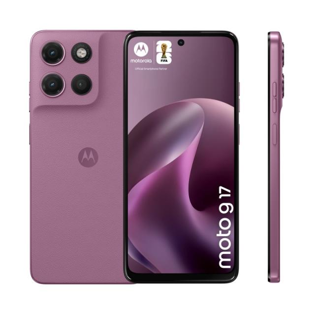 Motorola - moto g17 17,1 cm (6.72") SIM doble Android 15 USB Tipo C 4 GB 256 GB 5200 mAh Rosa