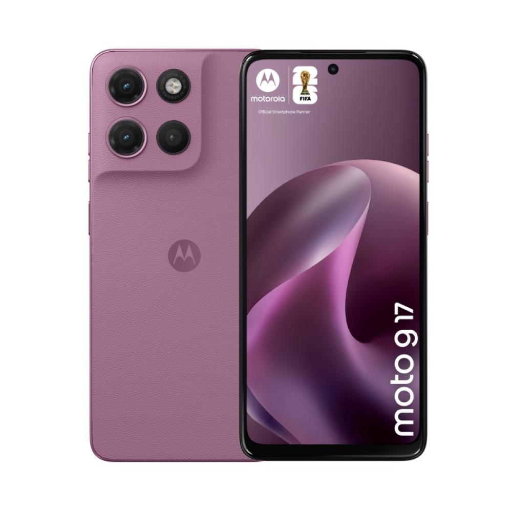 Motorola - moto g17 17,1 cm (6.72") SIM doble Android 15 USB Tipo C 4 GB 256 GB 5200 mAh Rosa