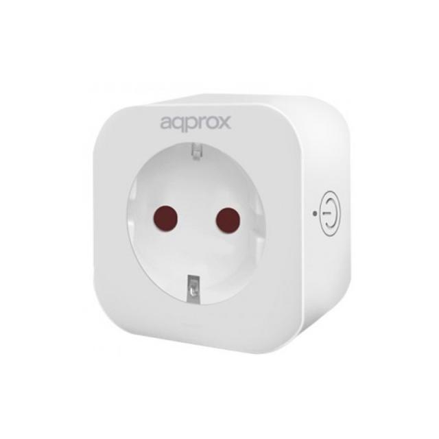 Approx - SMART PLUG WIFI V2 enchufe inteligente Blanco 2500 W