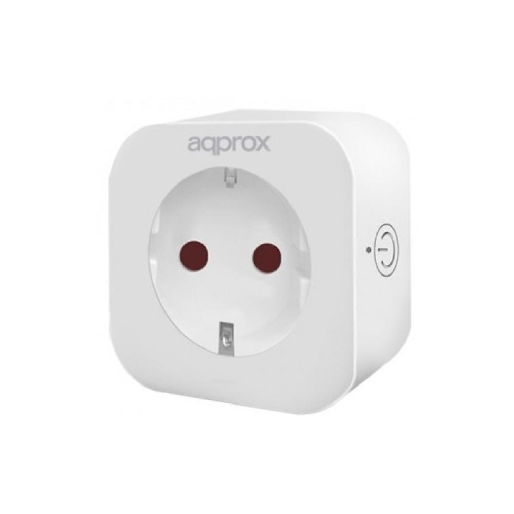 Approx - SMART PLUG WIFI V2 enchufe inteligente Blanco 2500 W