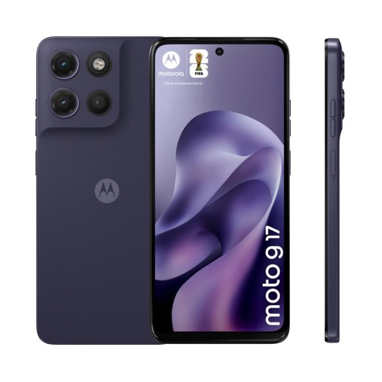 Motorola - moto g17 17,1 cm (6.72") SIM doble Android 15 USB Tipo C 4 GB 256 GB 5200 mAh Púrpura