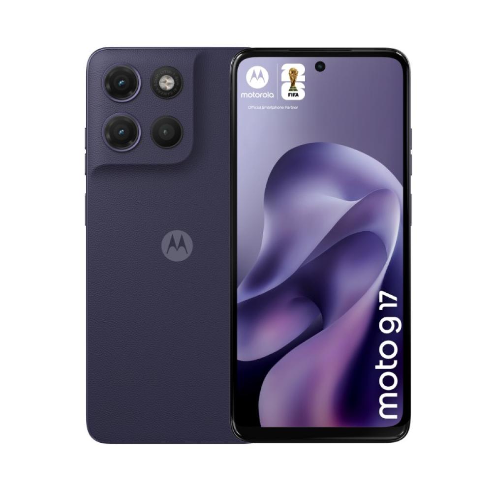 Motorola - moto g17 17,1 cm (6.72") SIM doble Android 15 USB Tipo C 4 GB 256 GB 5200 mAh Púrpura