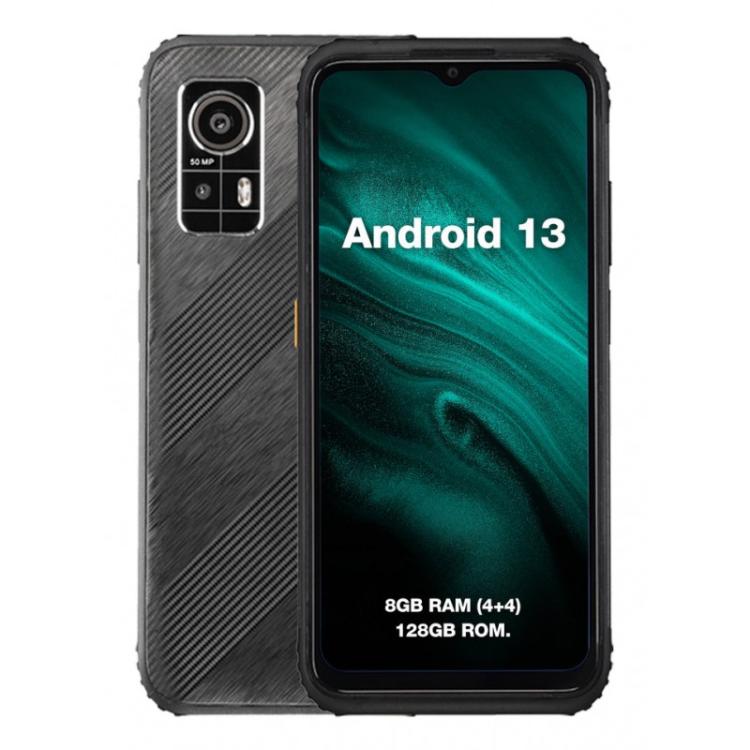 AGM - H6 Lite 16,7 cm (6.56") SIM doble Android 13 4G USB Tipo C 4 GB 128 GB 4900 mAh Negro, Gris