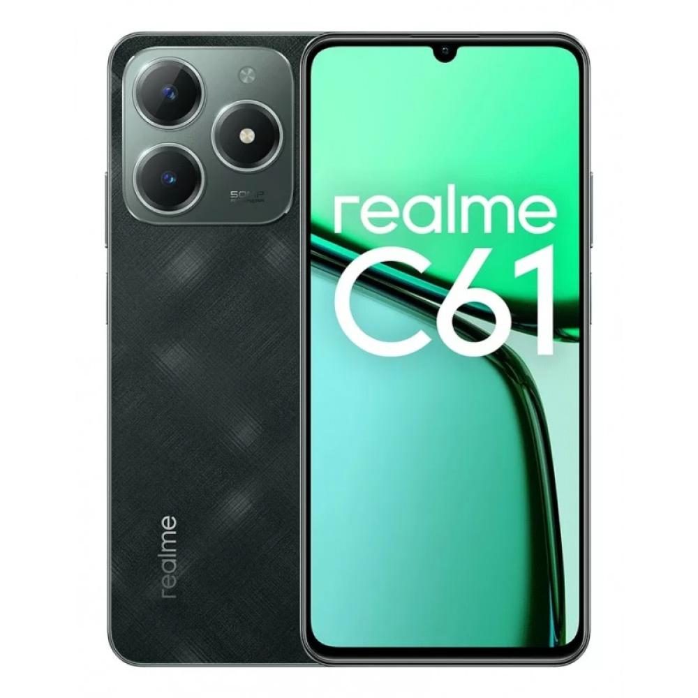 realme - C 61 17,1 cm (6.74") SIM doble Android 14 4G USB Tipo C 6 GB 128 GB 5000 mAh Verde