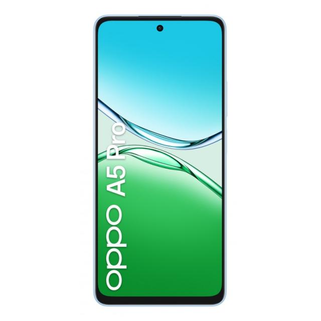 OPPO - A5 Pro 16,9 cm (6.67") SIM doble Android 15 4G USB Tipo C 8 GB 256 GB 5800 mAh Azul