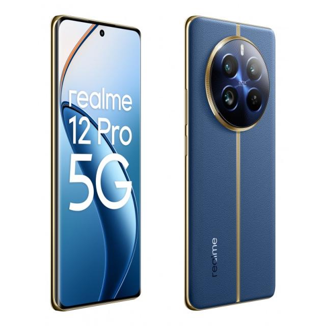 realme - 12 Pro 17 cm (6.7") SIM doble Android 14 5G USB Tipo C 12 GB 256 GB 5000 mAh Azul