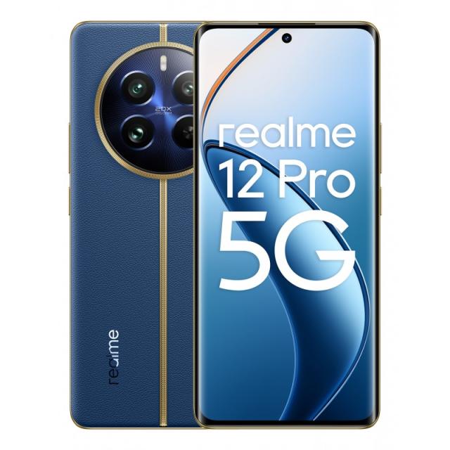 realme - 12 Pro 17 cm (6.7") SIM doble Android 14 5G USB Tipo C 12 GB 256 GB 5000 mAh Azul
