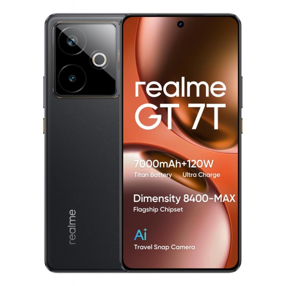 realme - GT 7T 17,3 cm (6.8") SIM doble Android 15 5G USB Tipo C 12 GB 512 GB 7000 mAh Negro