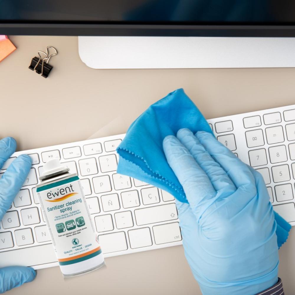 Ewent - Detergente en spray desinfectante para superficies