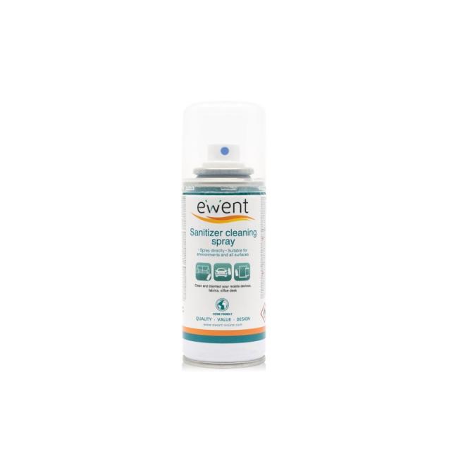 Ewent - Detergente en spray desinfectante para superficies