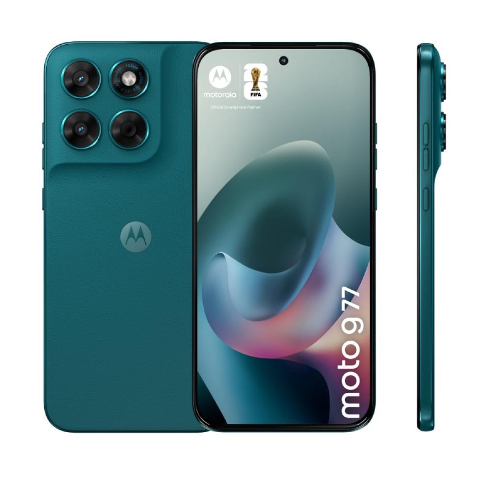 Motorola - moto g77 17,3 cm (6.8") Ranura híbrida Dual SIM Android 16.0 5G USB Tipo C 8 GB 256 GB 5200 mAh Verde