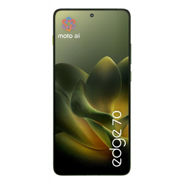 Motorola - edge 70 17 cm (6.7") SIM doble Android 16.0 5G USB Tipo C 12 GB 512 GB 4800 mAh Verde