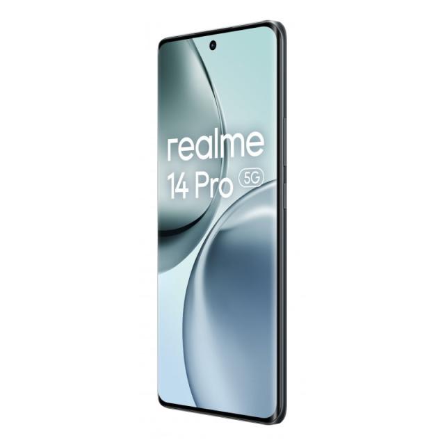 realme - 14 Pro 5G 17,2 cm (6.77") SIM doble Android 15 USB Tipo C 8 GB 256 GB 5860 mAh Gris