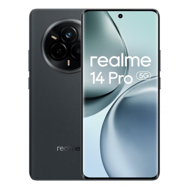 realme - 14 Pro 5G 17,2 cm (6.77") SIM doble Android 15 USB Tipo C 8 GB 256 GB 5860 mAh Gris